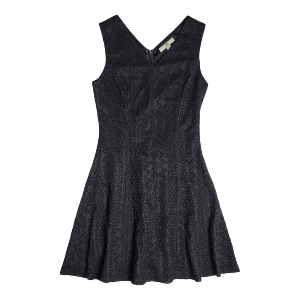 Ya Los Angeles Sleeveless Fit & Flare Dress Black Size Small
